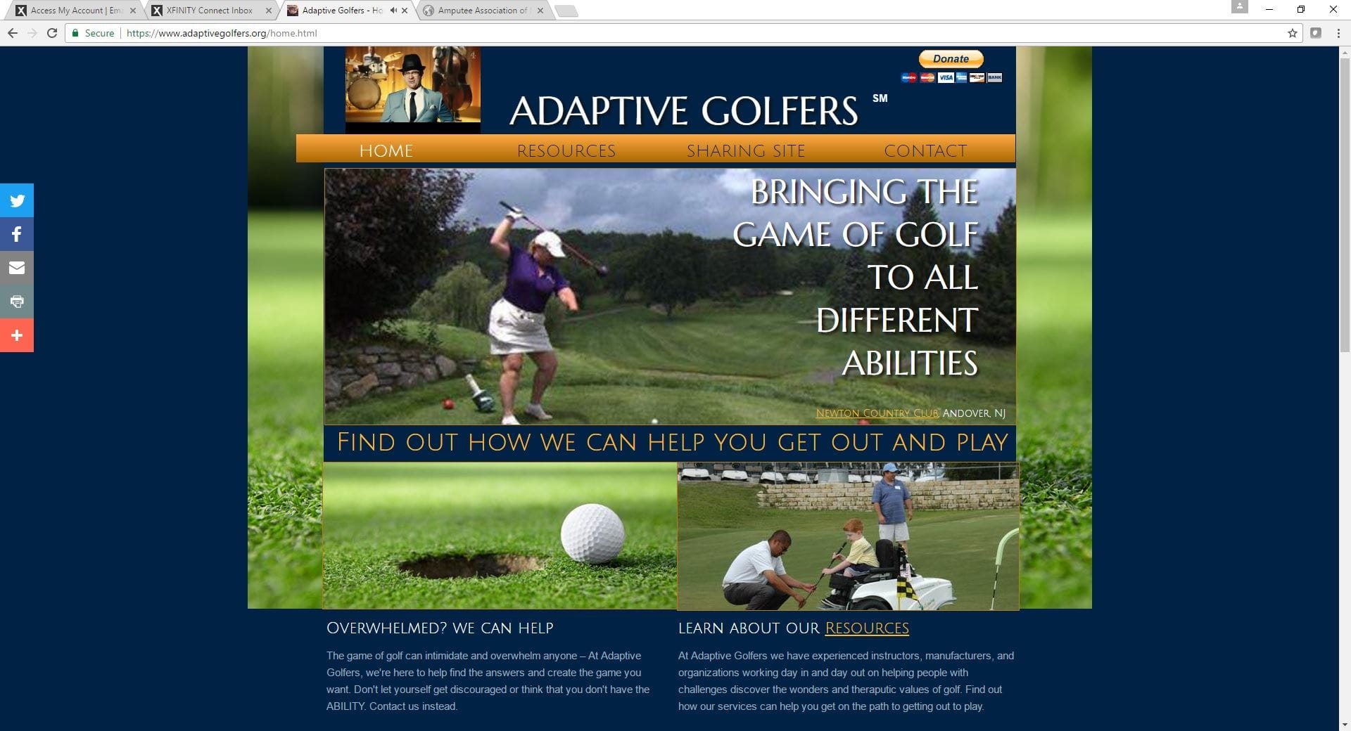 Adaptive Golfer picture